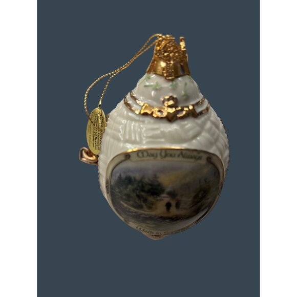 Irish Blessings Heirloom Porcelain Ornament Bradford Exchange - Picture 2 of 11